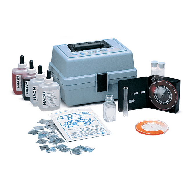 Hach Hardness Iron And Ph Ha 62 Colour Comparator Test Kit 183700 3777